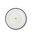 Lexington 4er Set Dessertteller Star blau