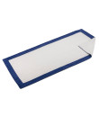 Abyss & Habidecor Strandtuch Portofino Cadette Blue (332) 100 x 200 cm