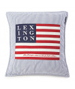 Lexington Dekokissen Arts & Crafts Logo blau