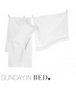 Sunday in Bed Bettwäsche Flanell weiß