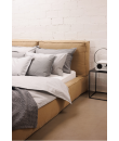 Sunday in Bed Bettwäsche Solid Colour graumeliert