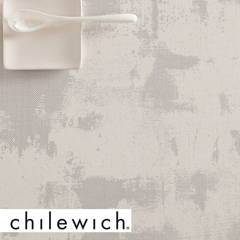 Chilewich Tischset Imprint antique silver