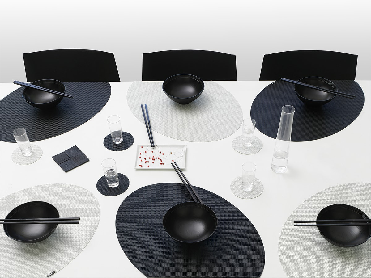 Chilewich Tischset OnEdge Mini Basketweave sandstone