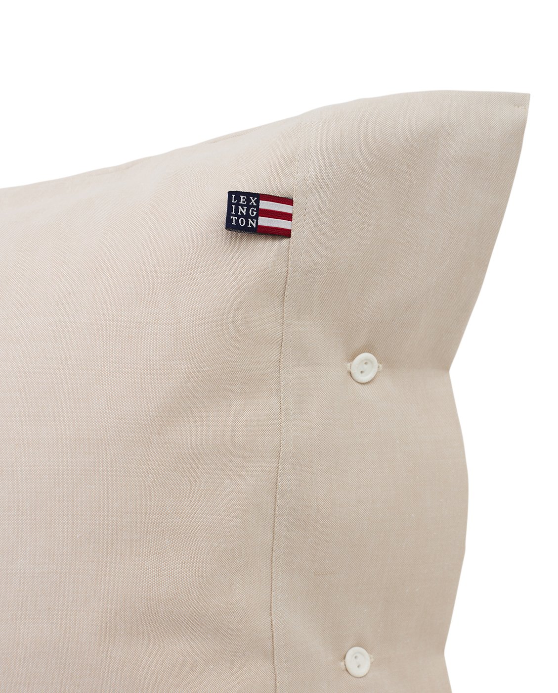 Lexington Bettwäsche Pin Point Oxford Beige – Bild 3