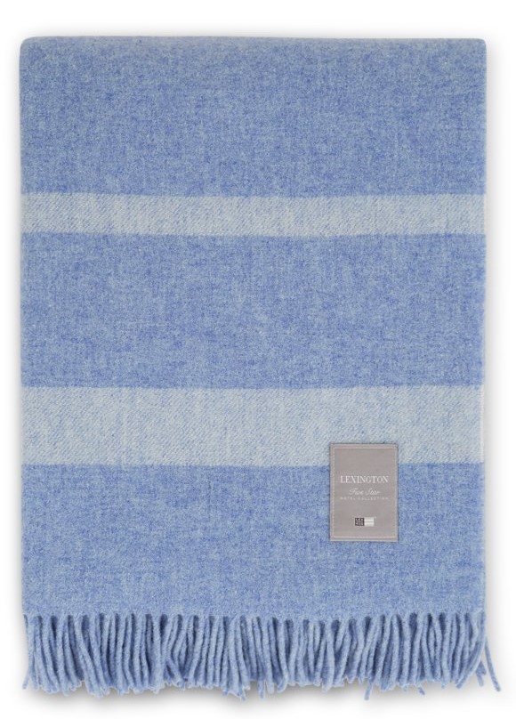 Lexington Hotel Throw hellblau