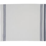 Lexington Tischdecke Hotel Striped Weiß/Blau 150 x 250 cm