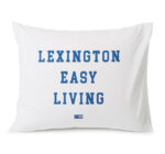 Lexington Kissenbezug Printed Organic Cotton Blue 50 x 70 cm