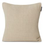 Lexington Dekokissenbezug Structured Wool Mix/Cotton Snow White 50 x 50 cm