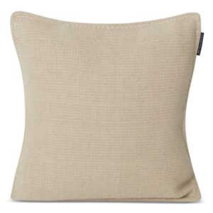 Lexington Dekokissenbezug Structured Wool Mix/Cotton Snow White 50 x 50 cm