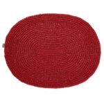 Lexington Platzset Oval Paper Straw Rot 35 x 45 cm
