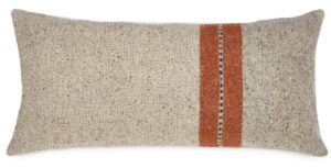 Libeco Dekokissenbezug Montana Grey 40 x 80 cm