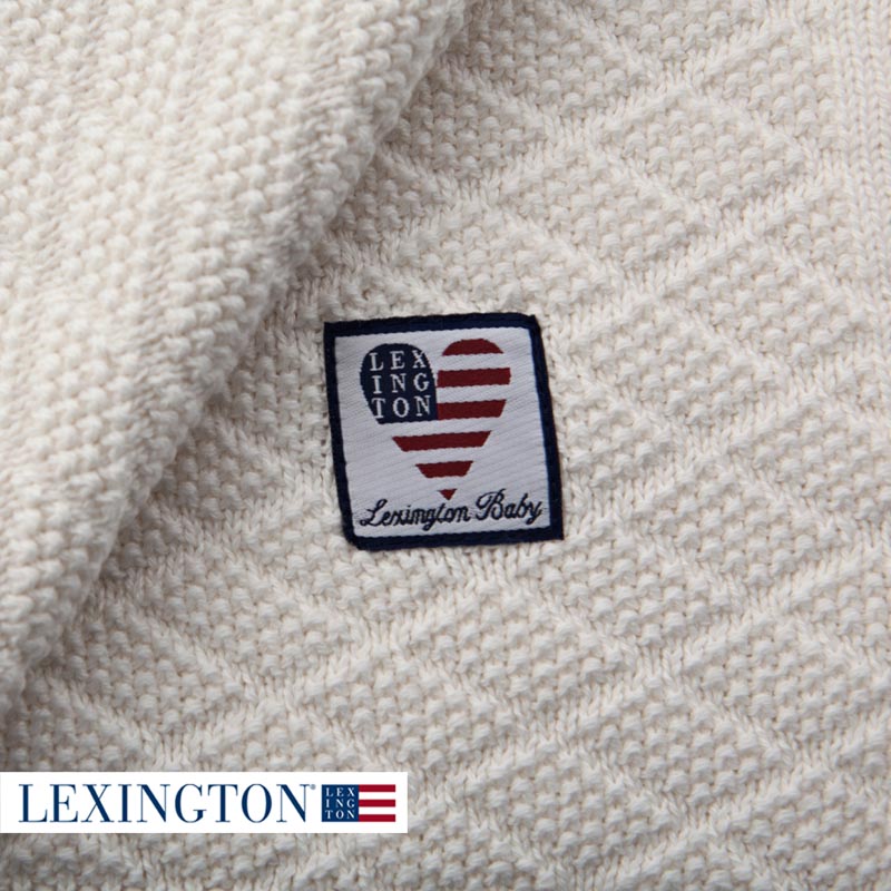 Lexington Babydecke Knitted – Bild 2