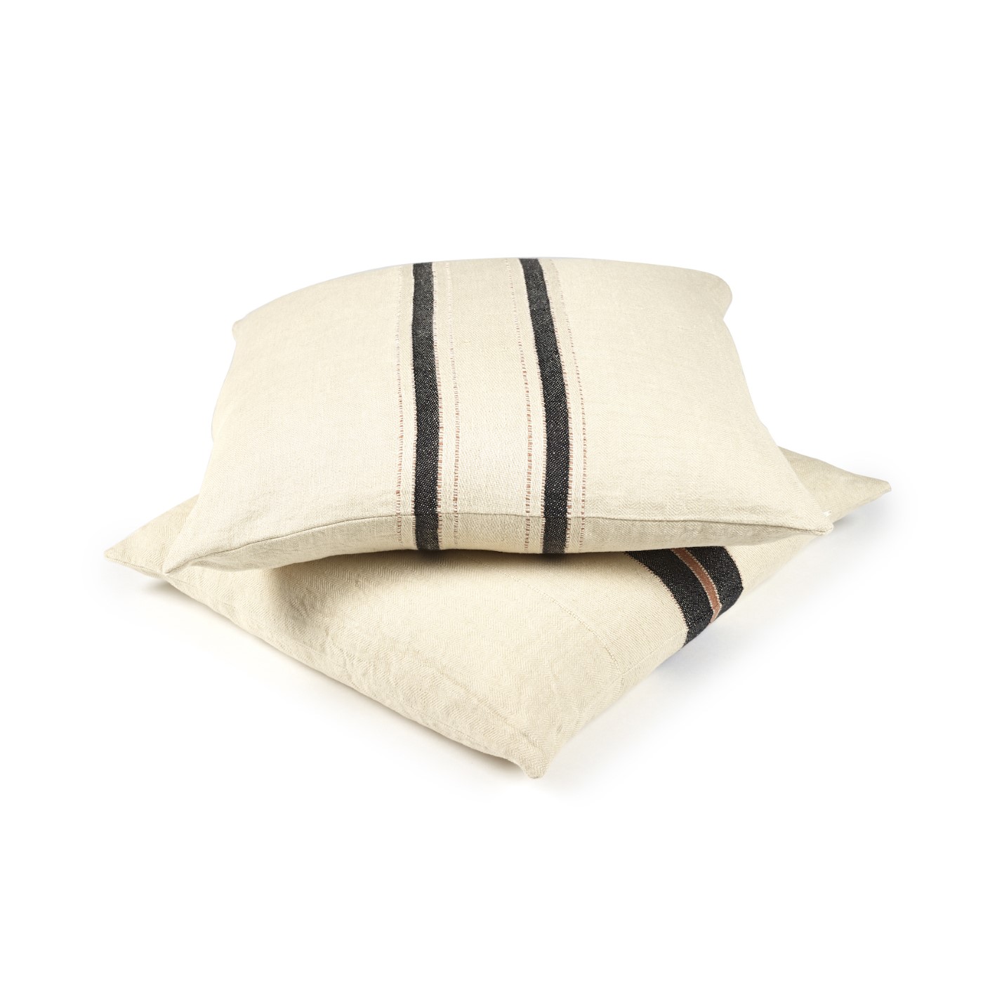 Libeco Dekokissenbezug Patagonian Multi Stripe 63 x 63 cm – Bild 3