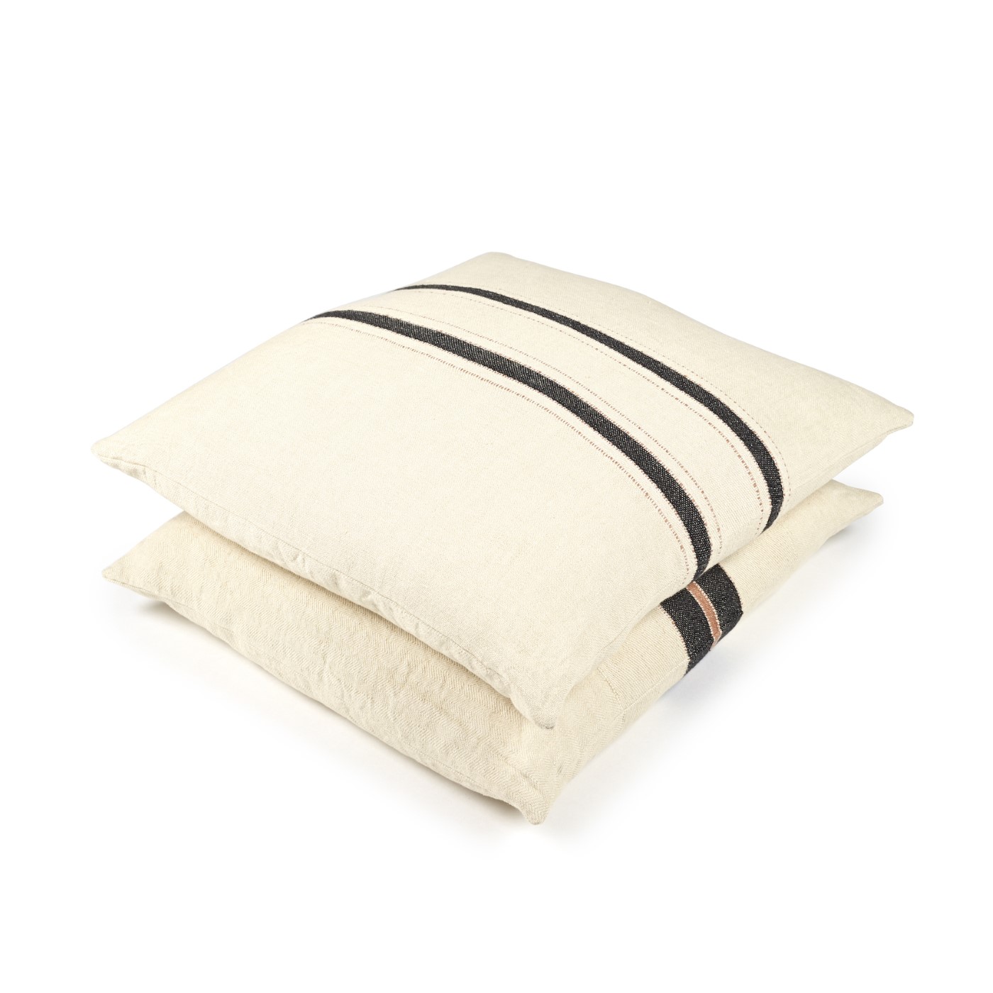 Libeco Dekokissenbezug Patagonian Multi Stripe 63 x 63 cm – Bild 4