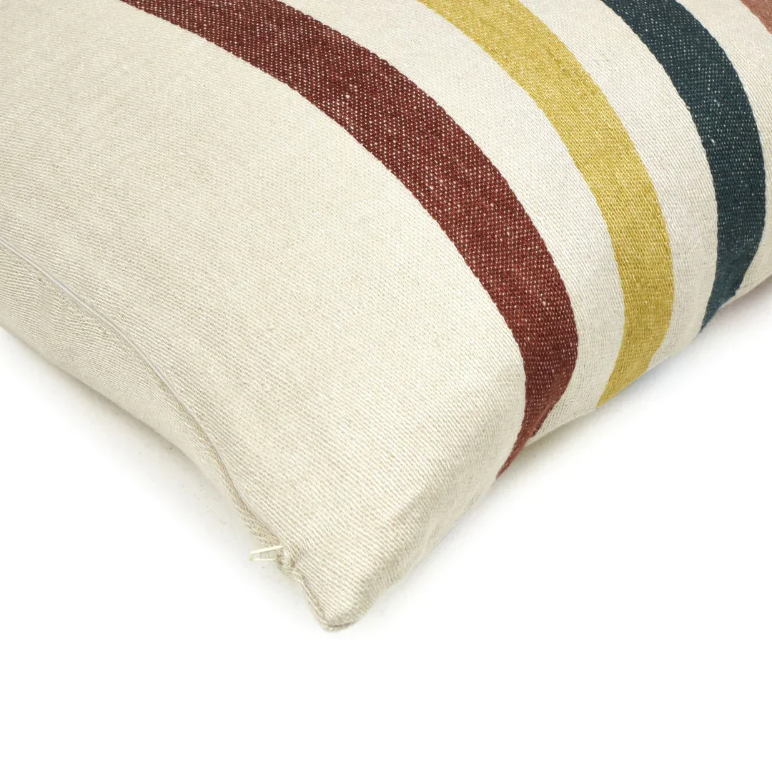 Libeco The Belgian Pillow Lake Stripe 50 x 50 cm – Bild 3