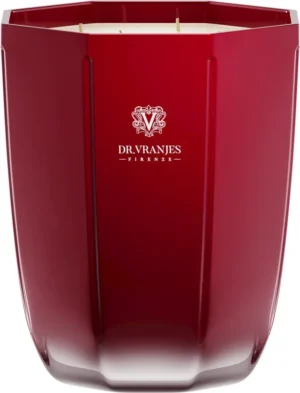 Dr. Vranjes Duftkerze Rosso Nobile im turmalinfarbenen Glas