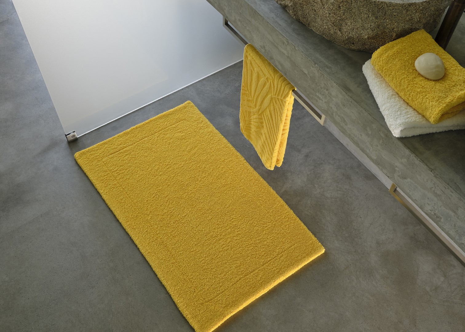 Abyss & Habidecor Duschvorleger Double Khaki (275) – Bild 4