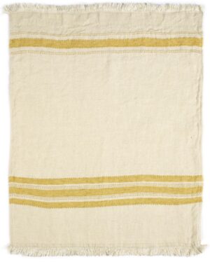 Libeco The Belgian Towel Mustard Stripe