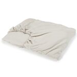 Libeco Leinen Spannbettlaken Madison Light Grey