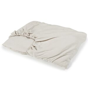 Libeco Leinen Spannbettlaken Madison Light Grey