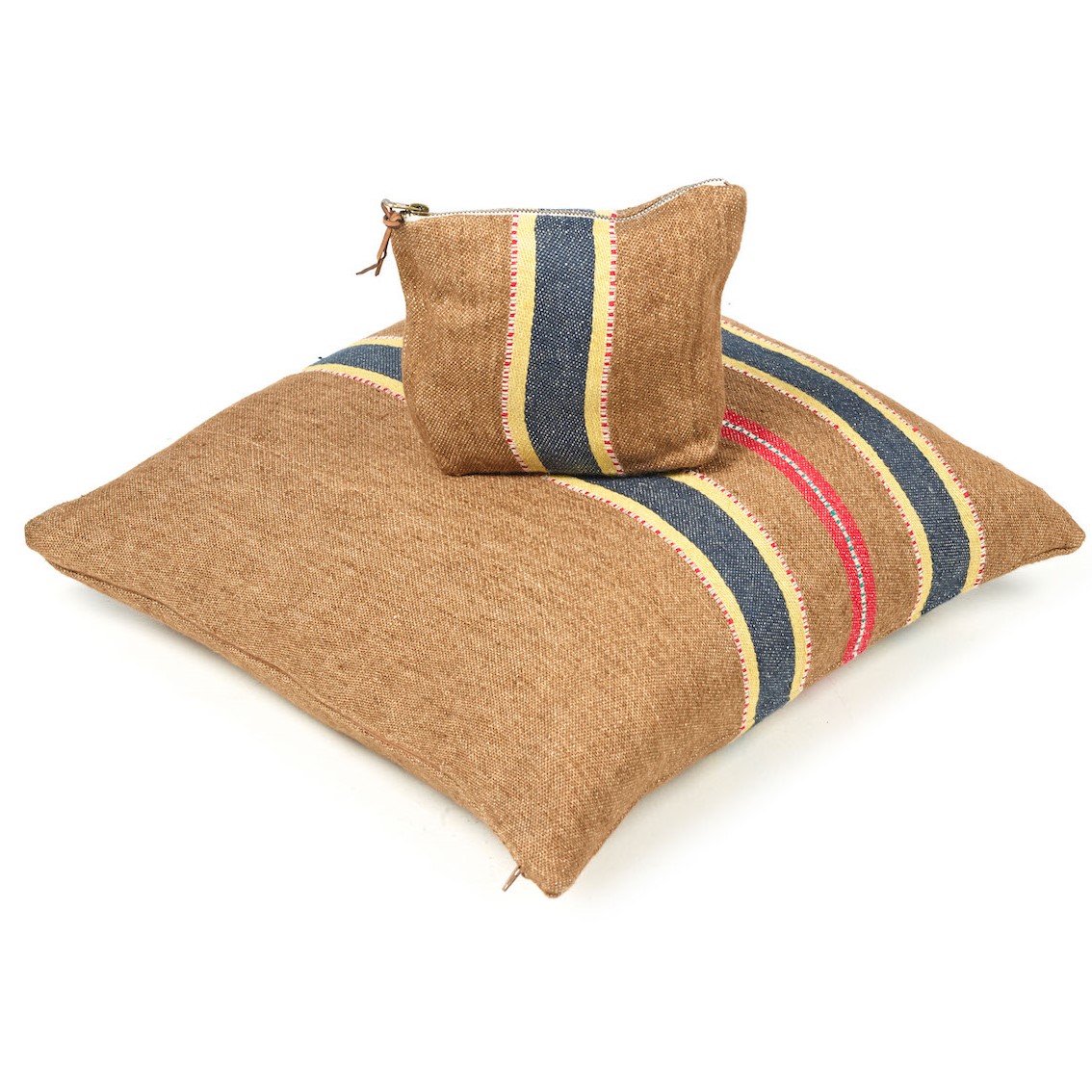 Libeco The Belgian Pillow Camp Stripe 50 x 50 cm – Bild 4