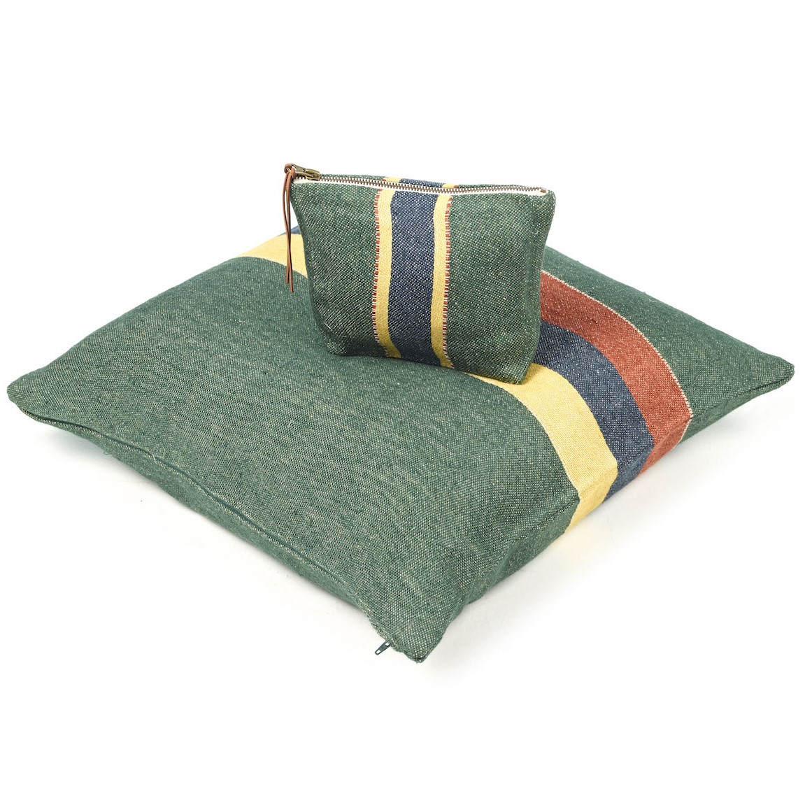 Libeco The Belgian Pillow Spruce 50 x 50 cm – Bild 4
