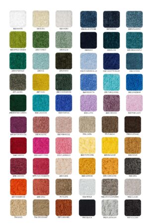 Abyss & Habidecor Farbkarte 60 Farben