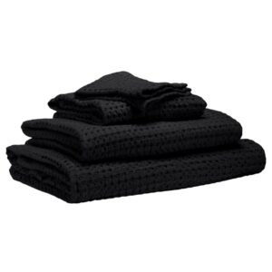 Abyss & Habidecor Handtuchserie Pousada Black (990)