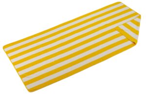 Abyss & Habidecor Strandhandtuch Prado Banane (830) 100 x 200 cm