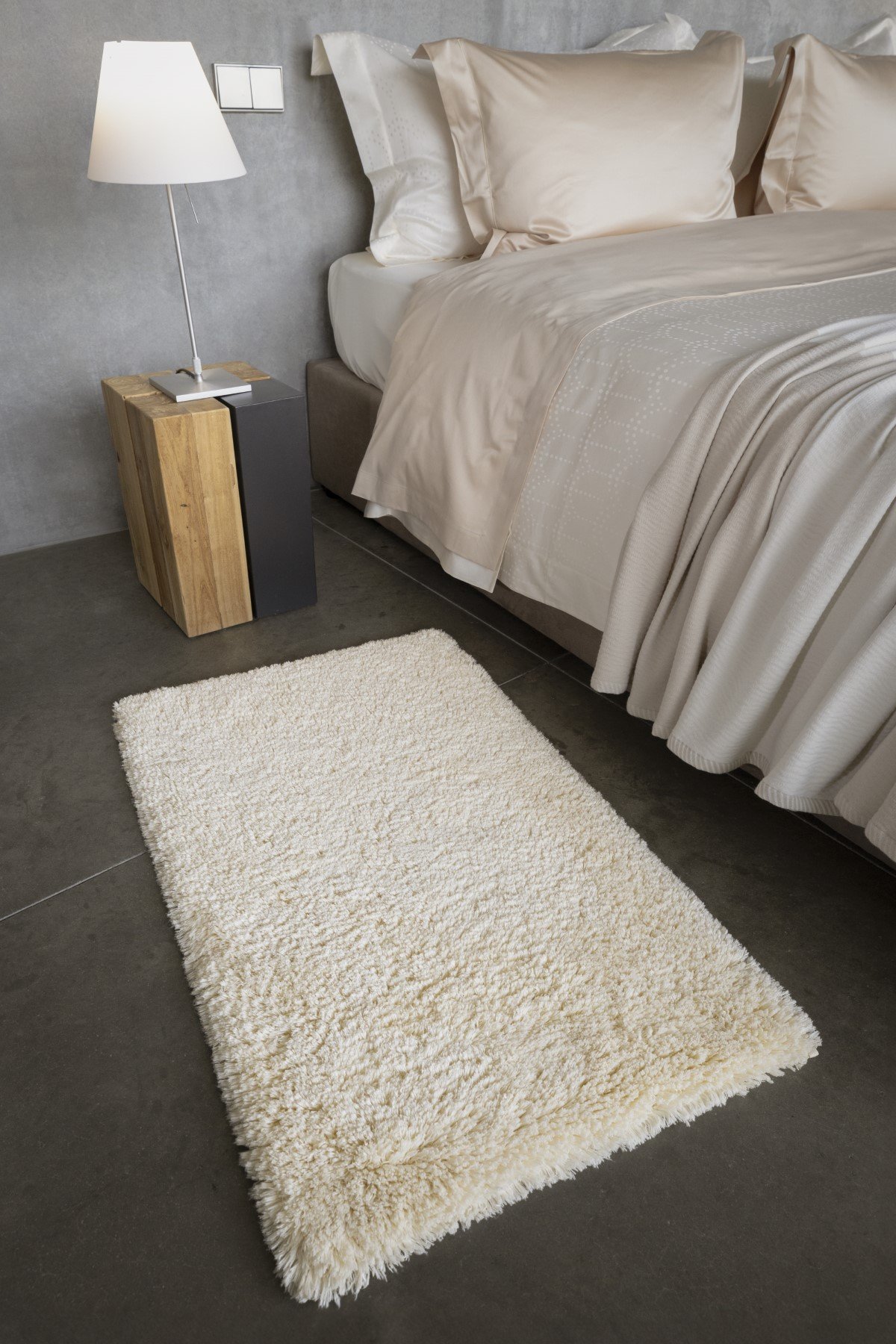 Abyss & Habidecor Badteppich Shag White (100) – Bild 2