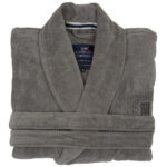 Lexington Bademantel Hotel Velour Grau