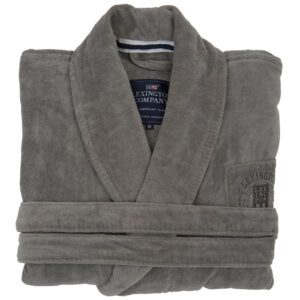 Lexington Bademantel Hotel Velour Grau