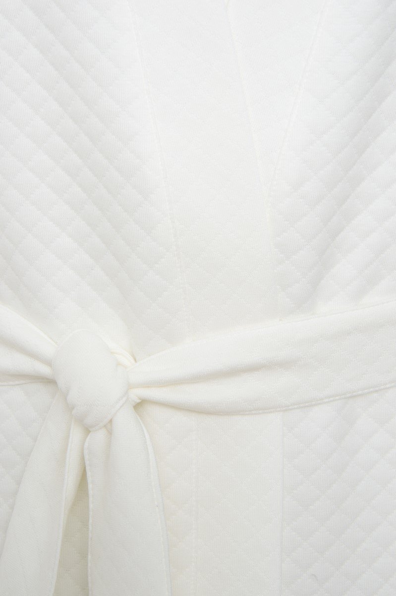 Formesse Bella Donna Morgenmantel Wollweiss (0114) – Bild 3