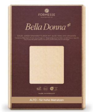 Formesse Spannbettlaken Bella Donna Jersey Alto Puder (0110)