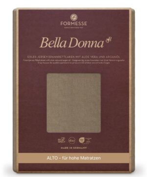 Formesse Spannbettlaken Bella Donna Jersey Alto Muskat (0122)