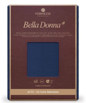 Formesse Spannbettlaken Bella Donna Jersey Alto Marine (0507)
