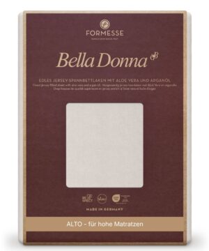 Formesse Spannbettlaken Bella Donna Jersey Alto Silber (0520)
