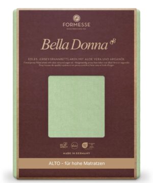 Formesse Spannbettlaken Bella Donna Jersey Alto Pistazie (0532)