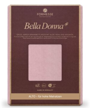 Formesse Spannbettlaken Bella Donna Jersey Alto Altrosé (0565)