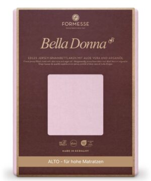 Formesse Spannbettlaken Bella Donna Jersey Alto Rose (0566)