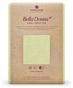 Formesse Spannbettlaken Bella Donna Edel-Frottee pistazie