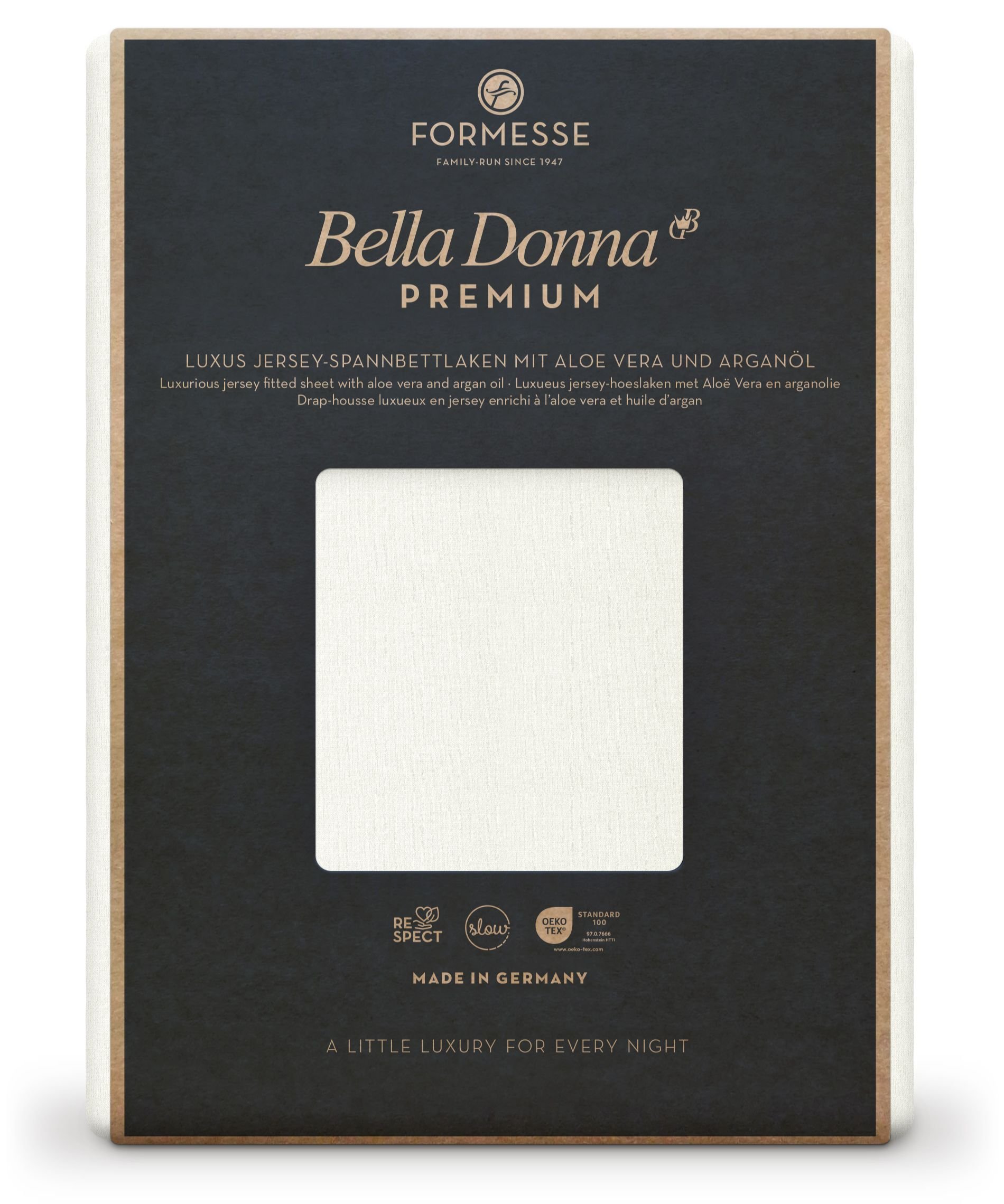 Formesse Spannbettlaken Bella Donna Premium Leinen (0119)