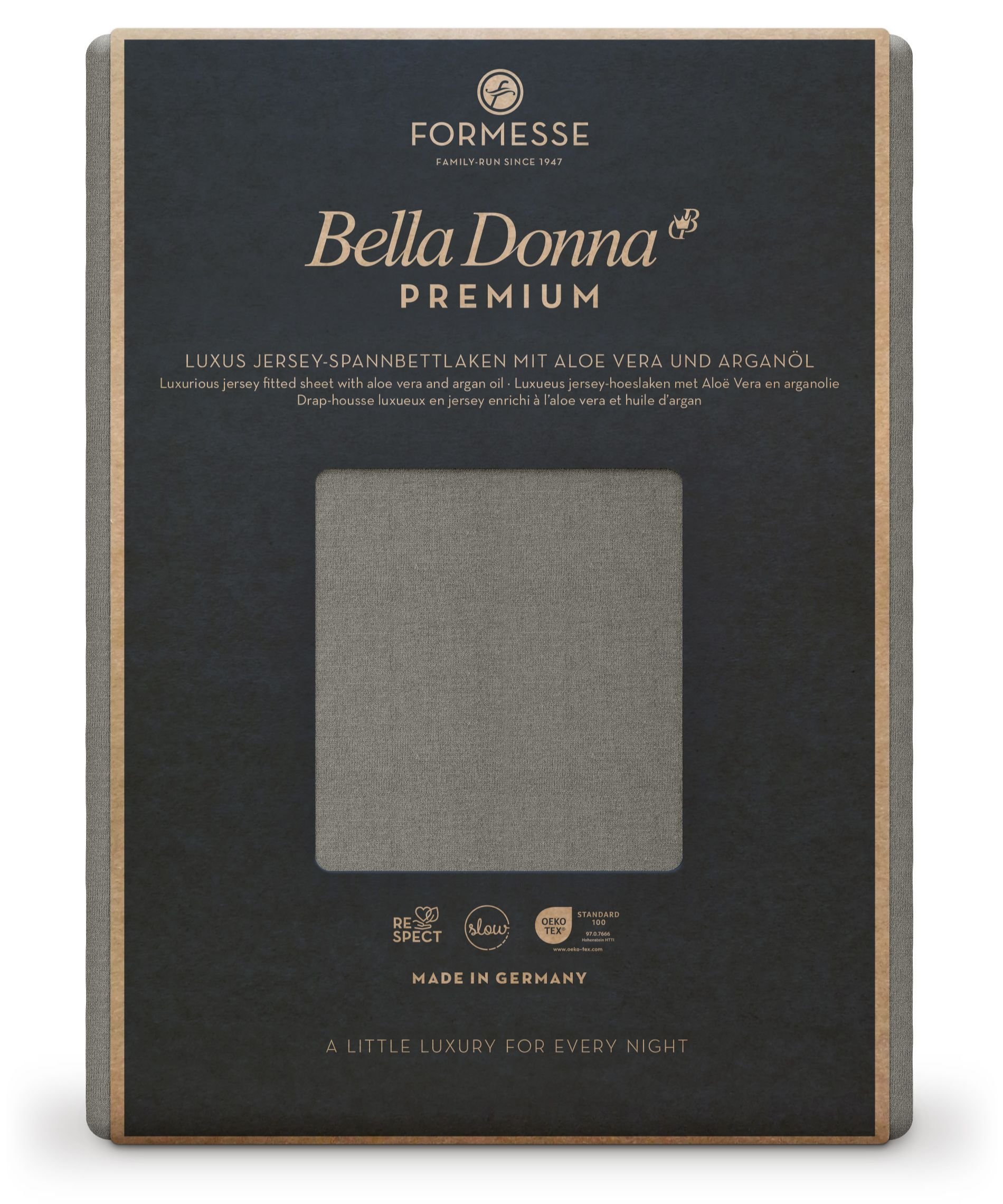 Formesse Spannbettlaken Bella Donna Premium Platin (0125)