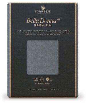 Formesse Spannbettlaken Bella Donna Premium Hellanthrazit (0215)