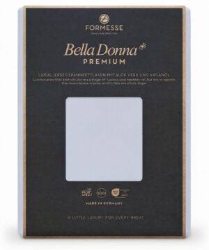 Formesse Spannbettlaken Bella Donna Premium Himmelblau (0523)