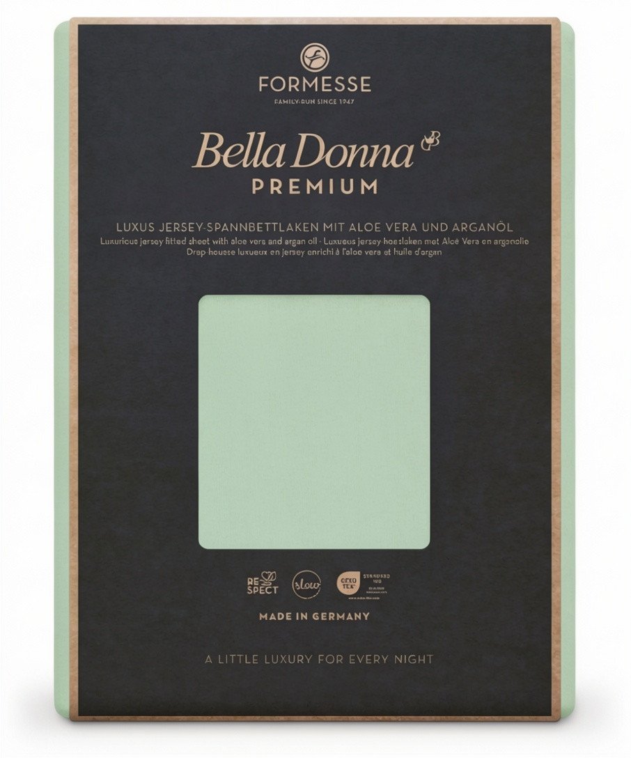 Formesse Spannbettlaken Bella Donna Premium Mint (0524)