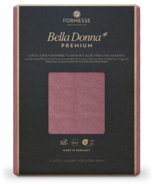 Formesse Spannbettlaken Bella Donna Premium Vintage Rose (0567)