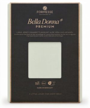 Formesse Spannbettlaken Bella Donna Premium Pastellgrün (0629)