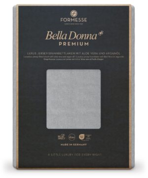 Formesse Spannbettlaken Bella Donna Premium Grau (0701)