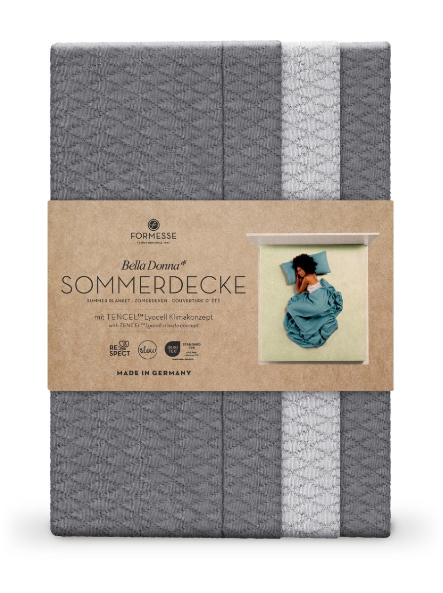 Formesse Bella Donna Sommerdecke Hellanthrazit (0215)